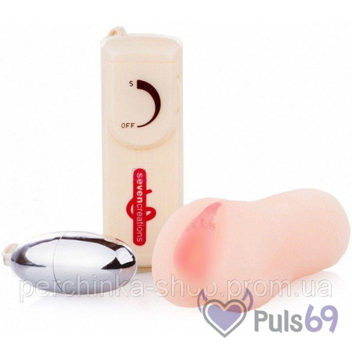 Мастурбатор с вибрацией Magic Flesh Pussy от Seven Creations
