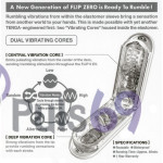 Мужской мастурбатор с вибрацией Tenga Flip Zero Electronic Vibration (Япония)