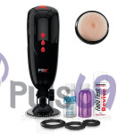 Мастурбатор с вибрацией и голосовым сопровождением PDX Elite Dirty Talk Starter Stroker от Pipedream