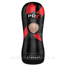 Мастурбатор с вибрацией PDX Elite Vibrating Stroker Pussy от Pipedream Мастурбатор с вибрацией PDX Elite Vibrating Stroker Pussy от Pipedream