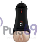 Мастурбатор с вибрацией и голосовым сопровождением PDX Elite Talk Back Super Stroker от Pipedream