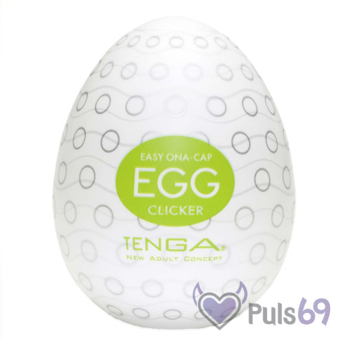 Мужской мастурбатор Tenga egg, Clicker (Япония)