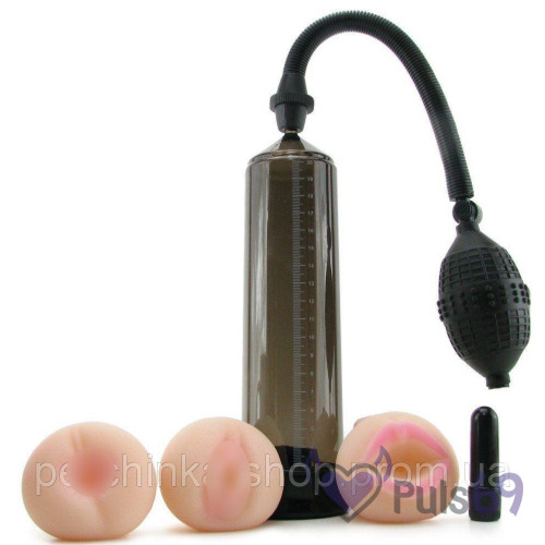 Вакуумная помпа Pump Worx Travel Trio Pump Set