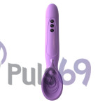Автоматическая вакуумная помпа с вибрацией Vibrating Roto Suck-Her