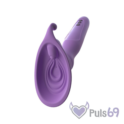 Автоматическая вакуумная помпа с вибрацией Vibrating Roto Suck-Her