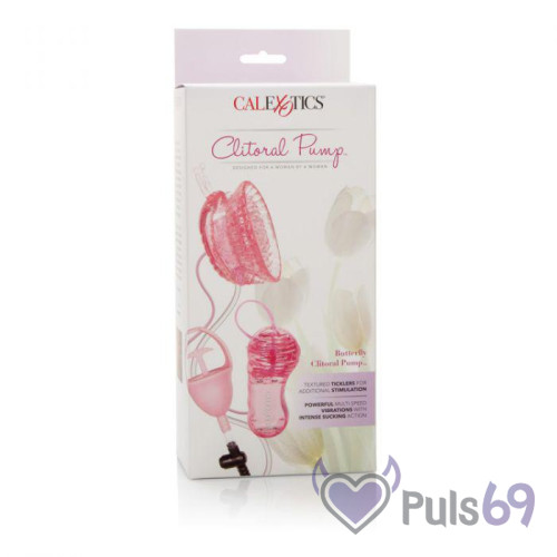 Вакуумная помпа с вибрацией Intimate Pump Butterfly Clitoral Pump Вакуумная помпа с вибрацией Intimate Pump Butterfly Clitoral Pump