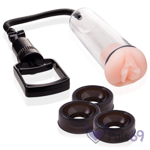 Вакуумная помпа с насадками Penis Pump Вакуумная помпа с насадками Penis Pump