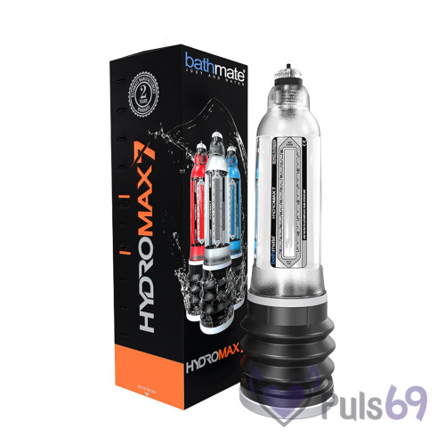 Гидропомпа Bathmate Hydromax 7 (X30) Transparent Гидропомпа Bathmate Hydromax 7 (X30) Transparent