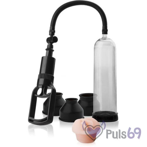 Вакуумная помпа с насадками Penis Pump Вакуумная помпа с насадками Penis Pump