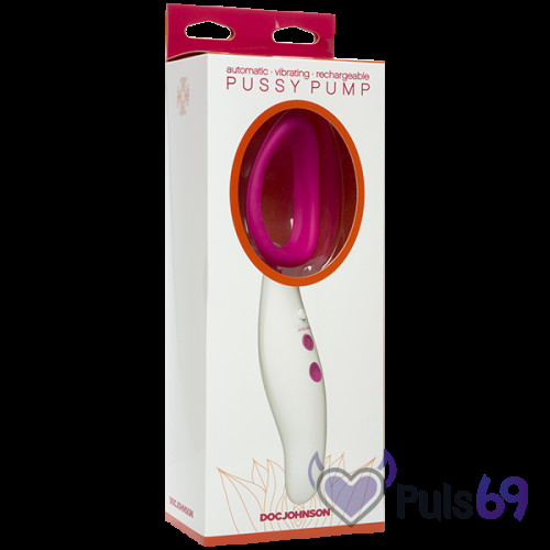 Автоматическая вакуумная помпа для вагины Automatic Vibrating Rechargeable Pussy Pump от Doc Johnson (США) Автоматическая вакуумная помпа для вагины Automatic Vibrating Rechargeable Pussy Pump от Doc Johnson (США)