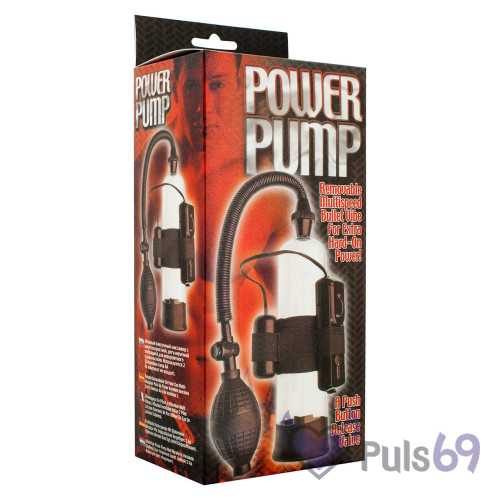 Вакуумная помпа с вибрацией Power Pump от Seven Creations Вакуумная помпа с вибрацией Power Pump от Seven Creations