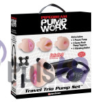 Вакуумная помпа Pump Worx Travel Trio Pump Set