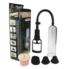 Вакуумная помпа с насадками Penis Pump Вакуумная помпа с насадками Penis Pump