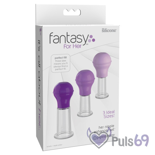 Вакуумные стимуляторы Pipedream Fantasy For Her Nipple Enhancer Вакуумные стимуляторы Pipedream Fantasy For Her Nipple Enhancer