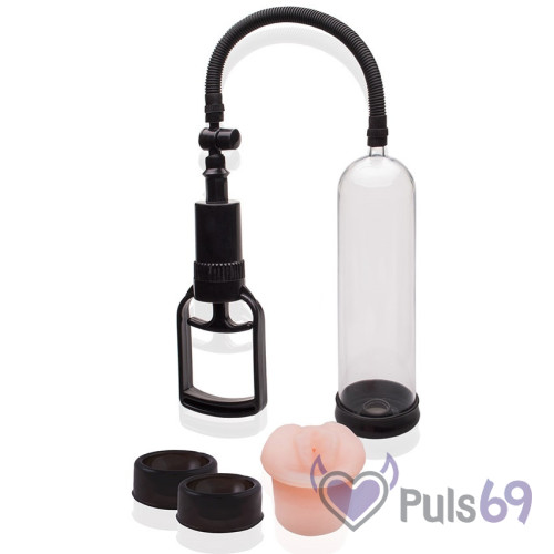 Вакуумная помпа с насадками Penis Pump Вакуумная помпа с насадками Penis Pump