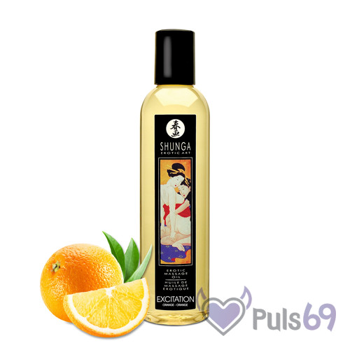Массажное масло Shunga Erotic Massage Oil с ароматом апельсина 250мл