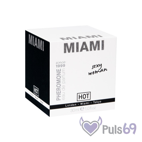 Духи с феромонами для женщин HOT Pheromone Parfum Miami Sexy Woman, 30 мл Духи с феромонами для женщин HOT Pheromone Parfum Miami Sexy Woman, 30 мл