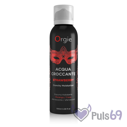 Шипучая пена для массажа Orgie Acqua Crocante Strawberry