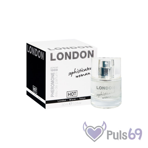 Духи с феромонами для женщин Hot Pheromone Parfum London Sophisticated Woman, 30 мл Духи с феромонами для женщин Hot Pheromone Parfum London Sophisticated Woman, 30 мл