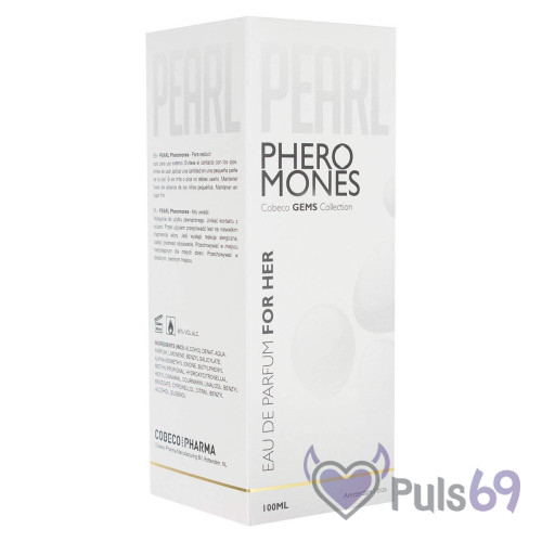 Женские духи с феромонами Cobeco Pearl Pheromones Eau De Parfum For Her, 100 мл Женские духи с феромонами Cobeco Pearl Pheromones Eau De Parfum For Her, 100 мл