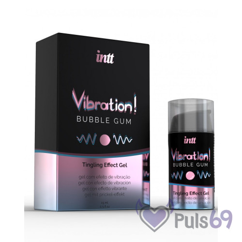 Жидкий вибратор Intt Vibration Bubble Gum
