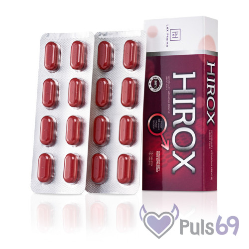 Hirox таблетки 16 шт, натуральный аналог мужской виагре
