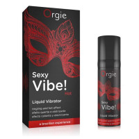 Жидкий вибратор Orgie Sexy Vibe! Hot Liquid Vibrator Жидкий вибратор Orgie Sexy Vibe! Hot Liquid Vibrator