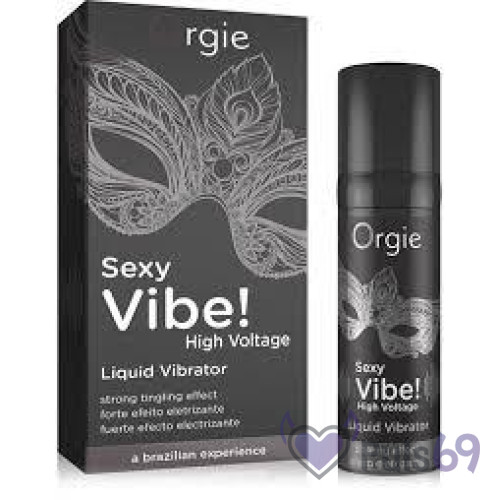Жидкий вибратор Orgie Sexy Vibe! High Voltage
