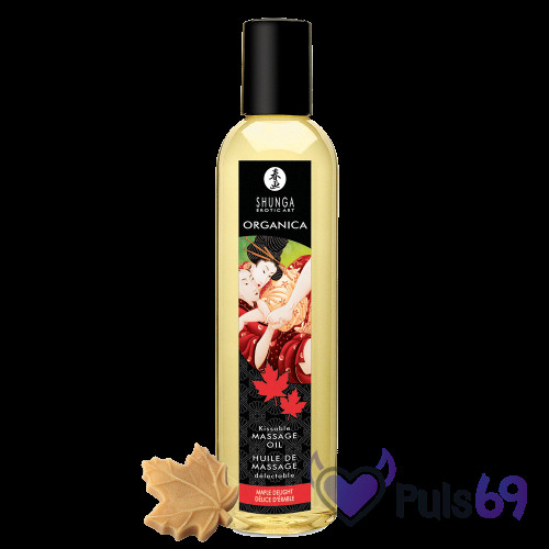 Органическое массажное масло Shunga Organic Massage Oil Maple Delight 250 мл