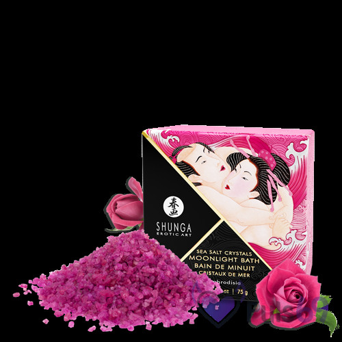 Соль для ванны Shunga Moonlight Bath Aphrodisia  75г