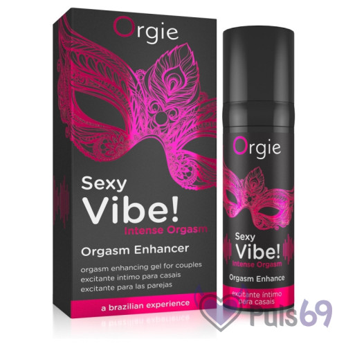 Жидкий вибратор Orgie Sexy Vibe! Intense Orgasm
