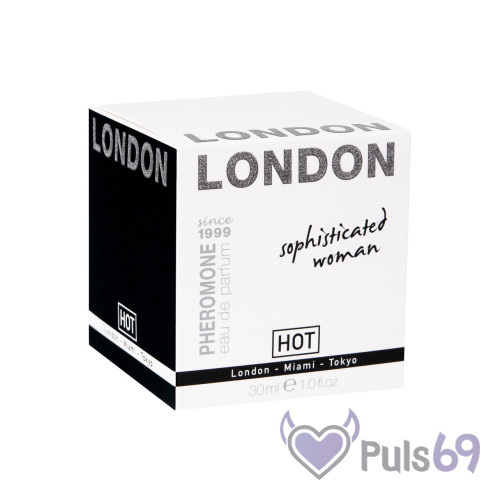 Духи с феромонами для женщин Hot Pheromone Parfum London Sophisticated Woman, 30 мл Духи с феромонами для женщин Hot Pheromone Parfum London Sophisticated Woman, 30 мл
