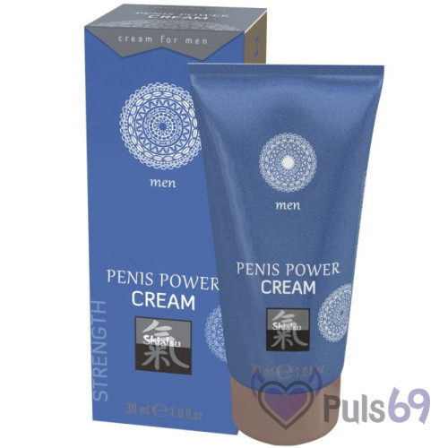 Крем для усиления эрекции Hot Shiatsu Penis Power Cream