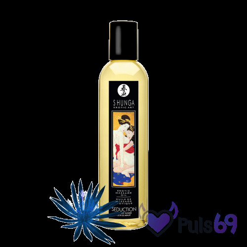 Массажное масло Shunga Erotic Massage Oil с ароматом цветов 250мл