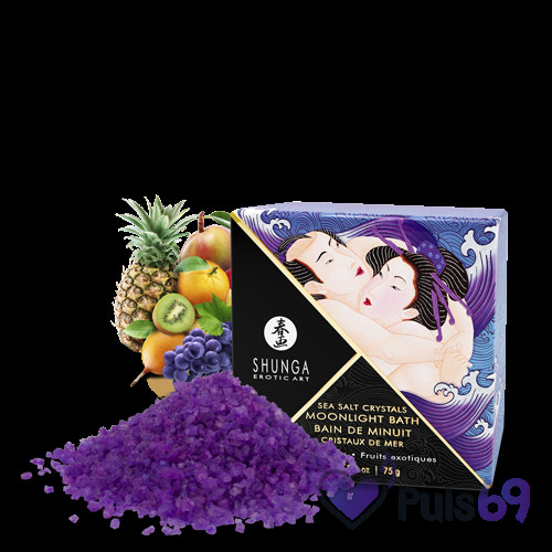 Соль для ванны Shunga Moonlight Bath Exotic Fruits 75г
