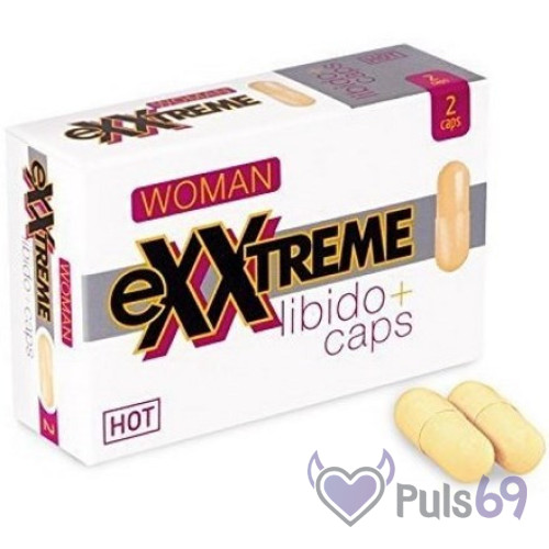 Капсулы HOT eXXtreme Libido Caps для повышения либидо