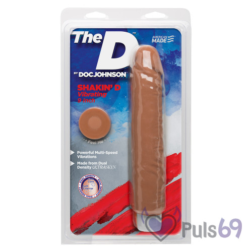 Вибратор The Shakin D Vibrating 9 Вибратор The Shakin D Vibrating 9