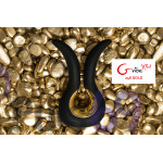 Анатомический вибромассажер - Fun Toys Gvibe Mini Gold 24к