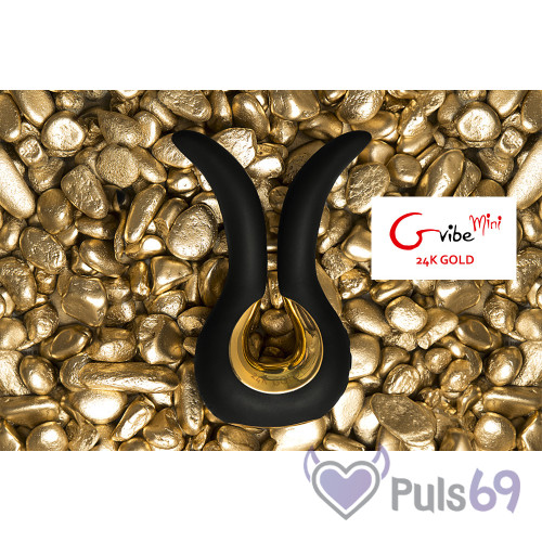 Анатомический вибромассажер - Fun Toys Gvibe Mini Gold 24к Анатомический вибромассажер - Fun Toys Gvibe Mini Gold 24к