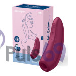 Вакуумный клиторальный стимулятор Satisfyer Curvy 1+ Red