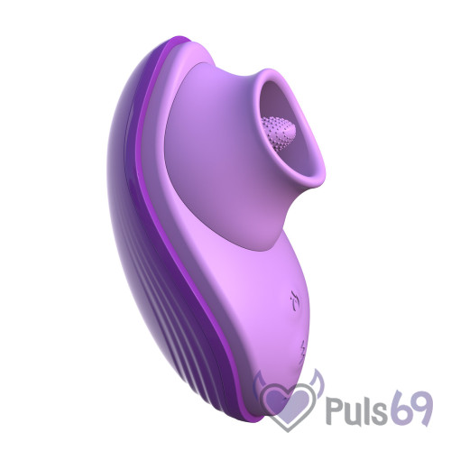Клиторальный стимулятор Fantasy For Her Her Silicone Fun Tongue от Pipedream