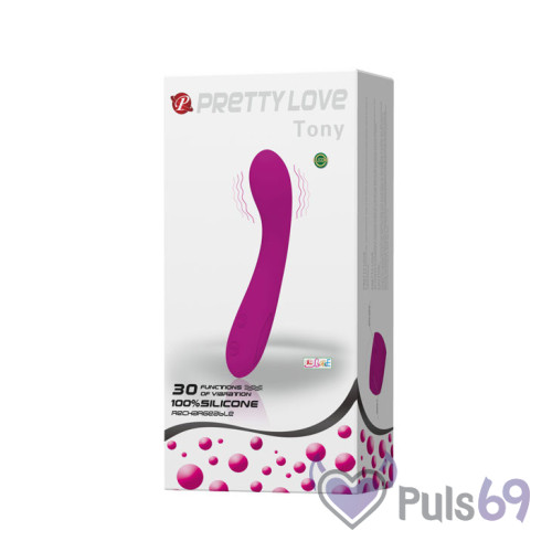 Вибратор Tony для стимуляции точки G Pretty Love Вибратор Tony для стимуляции точки G Pretty Love