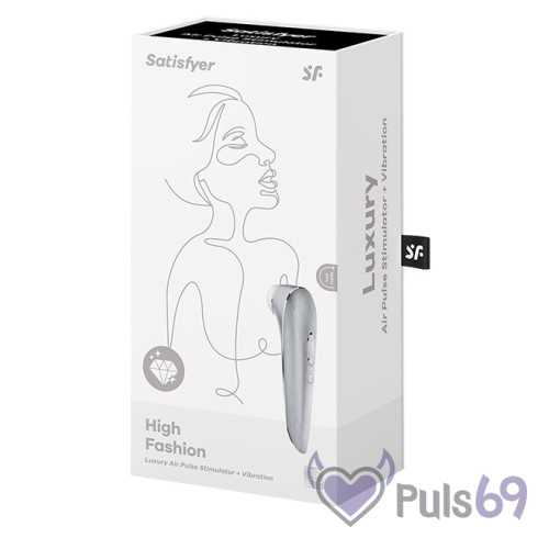 Вакуумный клиторальный вибратор Satisfyer Luxury High Fashion Вакуумный клиторальный вибратор Satisfyer Luxury High Fashion