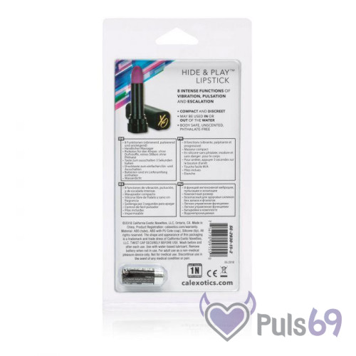 Вибратор California Exotic Hide and Play Lipstick Вибратор California Exotic Hide and Play Lipstick