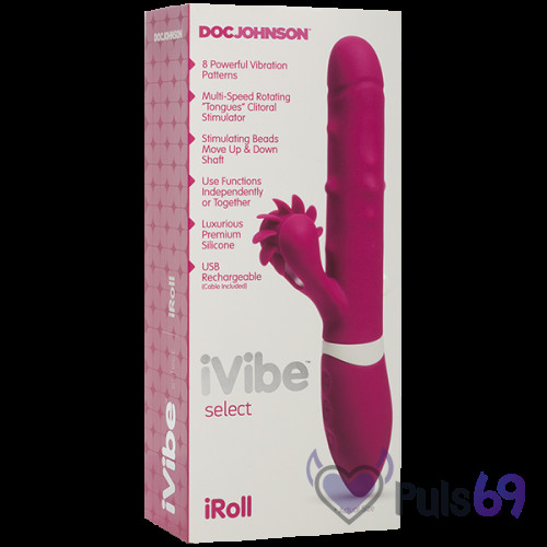 Вибратор Doc Johnson iVibe Select iRoll Pink Вибратор Doc Johnson iVibe Select iRoll Pink