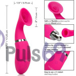 Вакуумный вибратор California Exotic Intimate Rechargeable Climaxer Pump