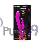 Многофункциональный вибратор Pretty Love Digi Fire