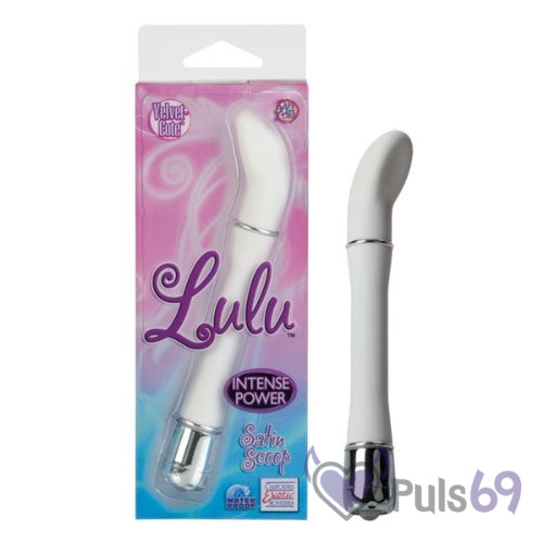 Вибратор Lulu Satin Scoop Vibe точки-G от California Exotic Вибратор Lulu Satin Scoop Vibe точки-G от California Exotic
