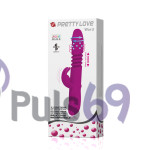 Вибратор Ward Pretty Love с поступательными движениями и ротацией