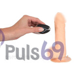 Реалистичный вибратор Wireless Silicone 7inch от NMC
